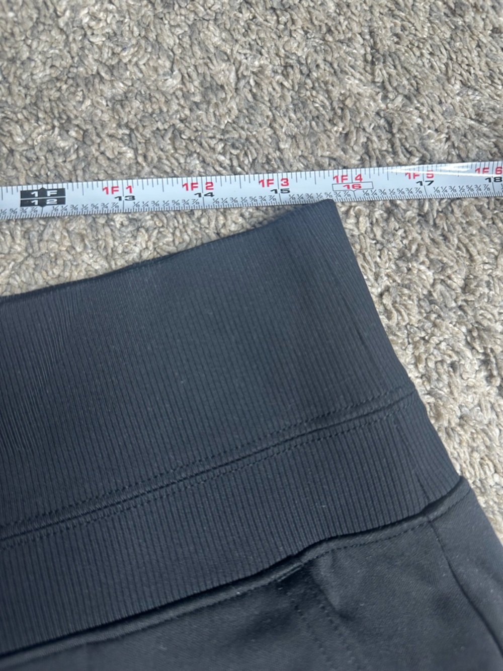 Athleta Venice Flare Pant Large black high rise Athleisure travel pockets casual - Picture 12 of 15